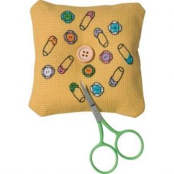 Borduurpakket speldenkussen spelden Permin 03-0325