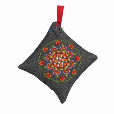 Borduurpakket Speldenkussen Abstract 3 PERMIN 03-7392