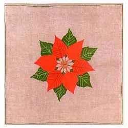 Borduurpakket Kerstkleed kerstrood Eva Rosenstand 05-4566