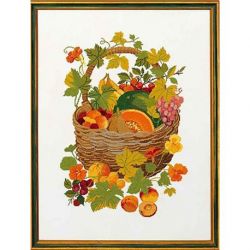 Borduurpakket Mand met meloenen Eva Rosenstand 08-4177