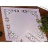 Borduurpakket kleedje hardanger Permin 10-7847