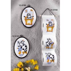 Borduurpakket Koe voor de spiegel PERMIN 12-8191