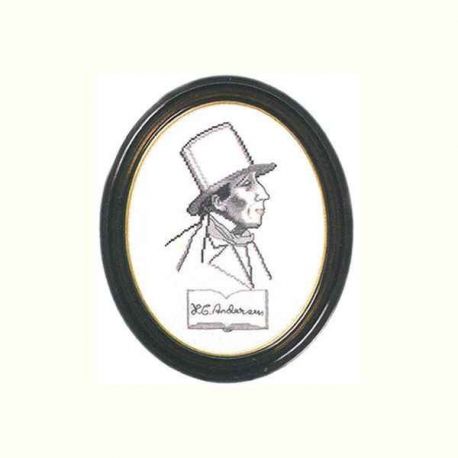 Borduurpakket H.C.Andersen Eva Rosenstand 14-250