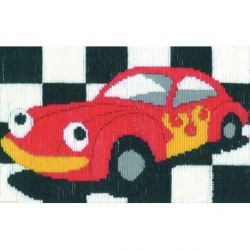 Borduurpakket langsteek auto Permin 14-3806