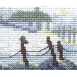 Borduurpakket sneeuw Permin 14-6362