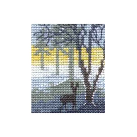 Borduurpakket hert Permin 14-6363