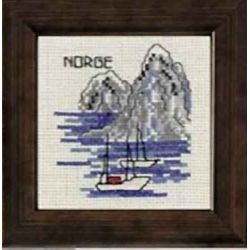 Borduurpakket Bad Norge Permin 14-8734