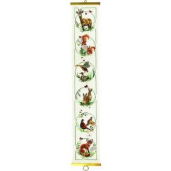 Borduurpakket schellenkoord dieren PERMIN 35-3180