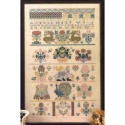 Borduurpakket merklap zuid-Duits Permin 39-6341