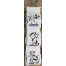 Borduurpakket toiletrolhouder blije koeien Permin 41-6840