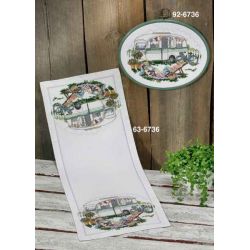 Borduurpakket loper kamperen Permin 63-6736