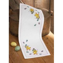 Borduurpakket loper dansende kuikens Permin 63-6821