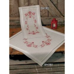 Borduurpakket Loper Classic red Permin 63-8636