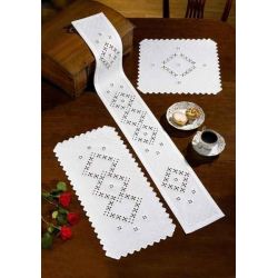 Borduurpakket Tafelband hardanger PERMIN 65-1651