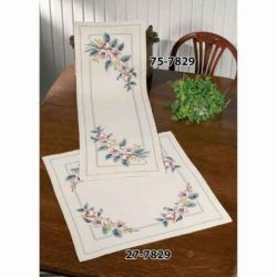 Borduurpakket Loper Roses Permin 75-7829