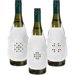 Borduurpakket Flessenhanger Hardanger star Permin 78-8645