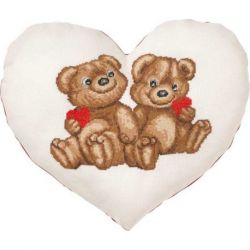 Borduurpakket kussen berenhart Permin 83-0449