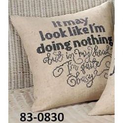 Borduurpakket kussen-erg druk Permin 83-0830