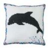 Borduurpakket kussentje dolfijn Permin 83-1301