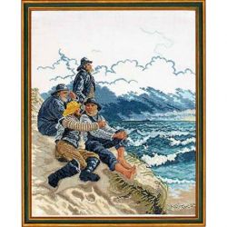 Borduurpakket Vissers Eva Rosenstand 92-475