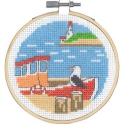 Borduurpakket baden op pier PERMIN 13-1422