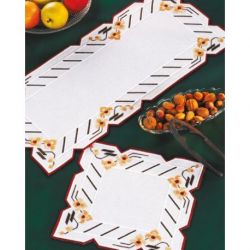 Borduurpakket Kleedje Orchidee PERMIN 10-8658