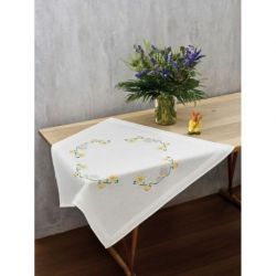 Borduurpakket dekservet narcissen en ei PERMIN 27-3535