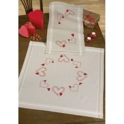 Borduurpakket loper harten PERMIN 63-0674