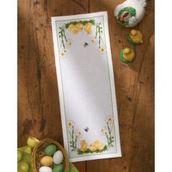 Borduurpakket loper kuikens en narcissen PERMIN 63-0726