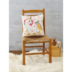 Kussenborduurpakket eenhoorn PERMIN 83-2436