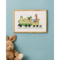 Borduurpakket geboortetegel Christoffer PERMIN 92-3323