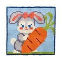 Kinderborduurpakket konijn PERMIN 9375