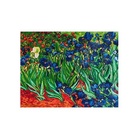 Diamond Dotz Irises Van Gogh-Needleart World dd13-007