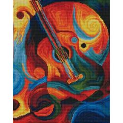 Diamond painting-Diamond Art Guitar-Leisure Arts-da03-50466