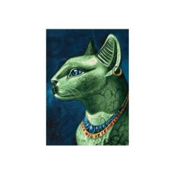 Diamond painting Emerald Cat Wizardi WD141