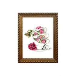 Diamond painting pakket Tea Composition AZ-1436