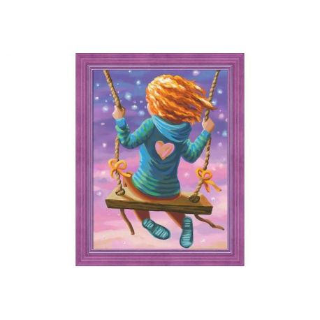 Diamond painting pakket Flying Girl AZ-1613