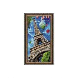 Diamond painting pakket Sky Over Paris AZ-1708