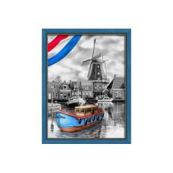 Diamond painting pakket Dutch River AZ-1749