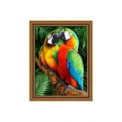 Diamond painting pakket Macaws in the Jungle AZ-1791