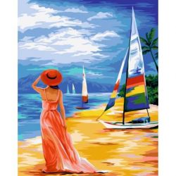 Schilderen op nummer Regatta Sailing Wizardi J033