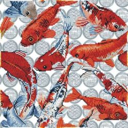 Diamond Dotz Koi Mosaic Needleart World-dd09-051