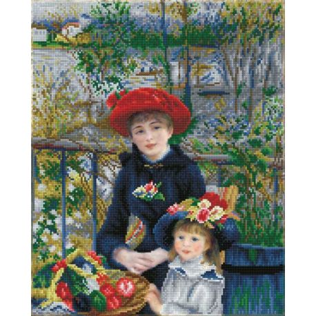 Diamond Dotz Two Sisters on the Terrace van Renoir Needleart World-dd10-039
