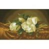 Diamond Dotz Magnolias on gold velvet van Martin Johnson Heade Needleart World-dd12-046