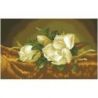 Diamond Dotz Magnolias on gold velvet van Martin Johnson Heade Needleart World-dd12-046