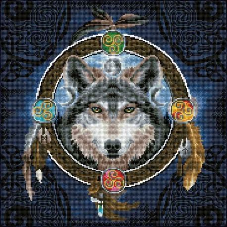 Diamond Dotz Celtic Wolf Guide Needleart World-dd12-049