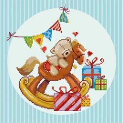 Diamond Painting Rocking Horse Freyja Crystal-alvr-187