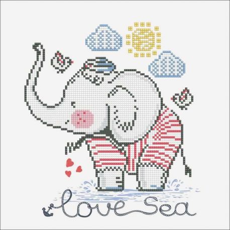 Diamond Dotz Love Sea Needleart World-dd05-061