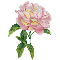 Diamond Dotz Pink Rose Needleart World-dd05-069
