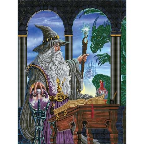 Diamond Dotz Wizards Emissary Needleart World-dd15-022